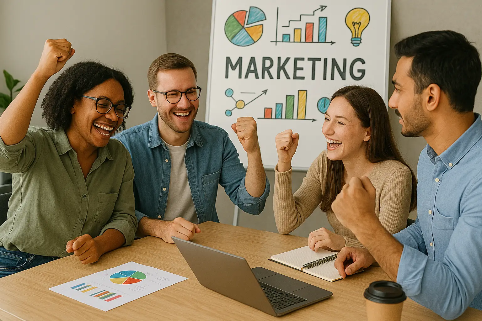 Veteran-owned contractor marketing team